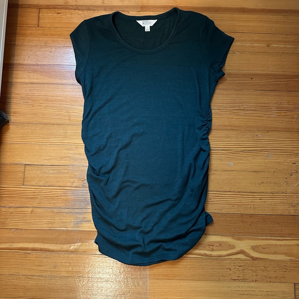 Market & Spruce Green Maternity Top